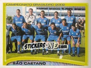 Sticker Equipe de foto - Campeonato Brasileiro 2002 n. 282 - Panini