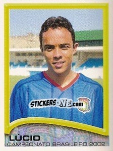 Sticker Lúcio - Campeonato Brasileiro 2002 - Panini