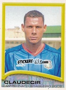 Sticker Claudecir - Campeonato Brasileiro 2002 - Panini