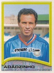 Sticker Adãozinho - Campeonato Brasileiro 2002 n. 290 - Panini