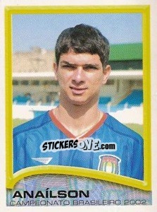 Figurina Anaílson - Campeonato Brasileiro 2002 n. 291 - Panini