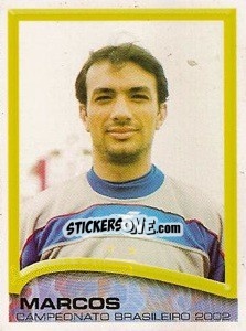 Sticker Marcos - Campeonato Brasileiro 2002 n. 298 - Panini