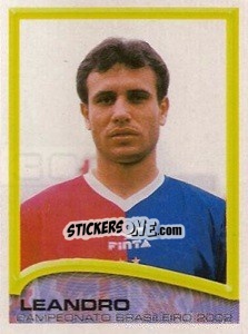 Sticker Leandro - Campeonato Brasileiro 2002 n. 304 - Panini