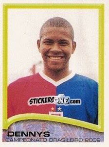 Sticker Dennys - Campeonato Brasileiro 2002 n. 306 - Panini