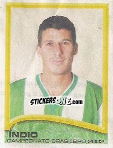 Sticker Índio - Campeonato Brasileiro 2002 n. 315 - Panini
