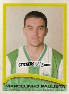 Figurina Marcelinho Paulista - Campeonato Brasileiro 2002 n. 318 - Panini
