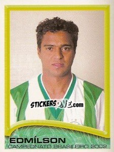 Cromo Edmílson - Campeonato Brasileiro 2002 n. 322 - Panini