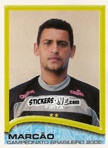 Figurina Marcão - Campeonato Brasileiro 2002 - Panini