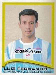 Figurina Luiz Fernando - Campeonato Brasileiro 2002 n. 330 - Panini
