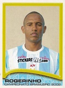 Cromo Rogerinho - Campeonato Brasileiro 2002 - Panini