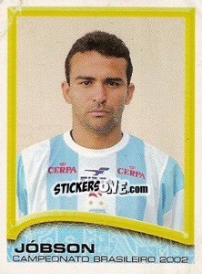 Sticker Jóbson - Campeonato Brasileiro 2002 n. 334 - Panini
