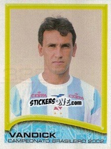 Sticker Vandick - Campeonato Brasileiro 2002 n. 335 - Panini