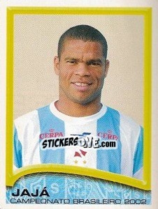 Figurina Jajá - Campeonato Brasileiro 2002 n. 336 - Panini