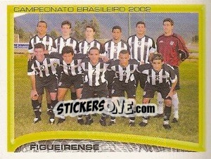 Figurina Equipe de foto - Campeonato Brasileiro 2002 - Panini