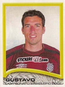 Sticker Gustavo - Campeonato Brasileiro 2002 n. 340 - Panini