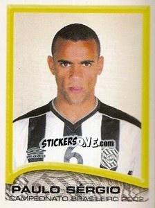 Sticker Paulo Sérgio - Campeonato Brasileiro 2002 - Panini