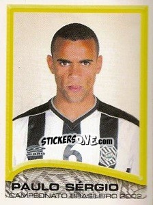 Cromo Paulo Sérgio - Campeonato Brasileiro 2002 - Panini