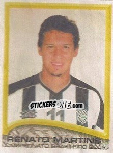 Figurina Renato Martins - Campeonato Brasileiro 2002 - Panini