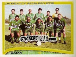 Figurina Equipe de foto - Campeonato Brasileiro 2002 - Panini