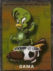 Figurina Mascote - Campeonato Brasileiro 2002 n. 353 - Panini