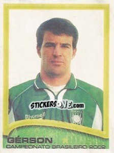 Sticker Gérson - Campeonato Brasileiro 2002 n. 356 - Panini