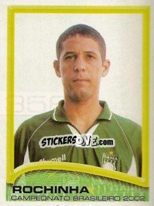 Cromo Rochinha - Campeonato Brasileiro 2002 n. 358 - Panini