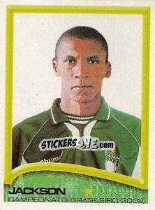 Cromo Jackson - Campeonato Brasileiro 2002 - Panini