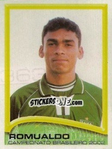 Figurina Romualdo - Campeonato Brasileiro 2002 - Panini