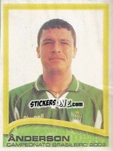 Cromo Ânderson - Campeonato Brasileiro 2002 - Panini