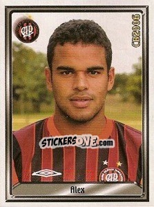 Sticker Alex José de Oliveira Fraga - Campeonato Brasileiro 2006 n. 7 - Panini