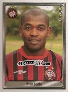 Sticker Alan Bahia - Campeonato Brasileiro 2006 n. 9 - Panini