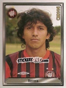 Sticker Sérgio Dario Herrera Month - Campeonato Brasileiro 2006 n. 12 - Panini