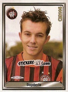 Sticker Dagoberto Pelentier - Campeonato Brasileiro 2006 n. 14 - Panini