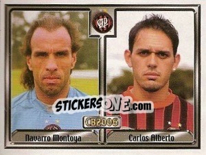 Sticker Carlos F. Navarro Montoya / Carlos Alberto S. P. Júnior