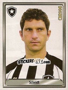 Cromo Rafael Felipe Scheidt - Campeonato Brasileiro 2006 n. 22 - Panini