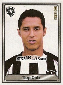 Sticker Thiago Xavier - Campeonato Brasileiro 2006 - Panini