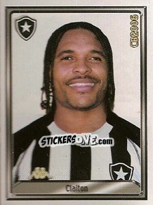 Figurina Claiton Alberto F. dos Santos - Campeonato Brasileiro 2006 - Panini