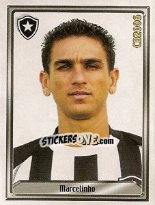 Cromo Marcelinho - Campeonato Brasileiro 2006 - Panini