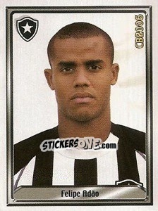 Cromo Felipe Barreto Adão - Campeonato Brasileiro 2006 - Panini