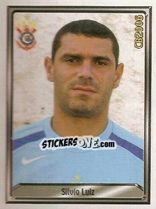 Cromo Silvio Luiz de Oliveira de Paula - Campeonato Brasileiro 2006 n. 37 - Panini