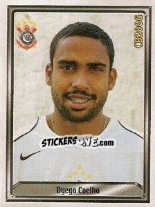 Cromo Dyego Rocha Coelho - Campeonato Brasileiro 2006 n. 38 - Panini