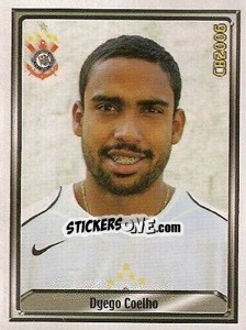 Sticker Dyego Rocha Coelho - Campeonato Brasileiro 2006 - Panini