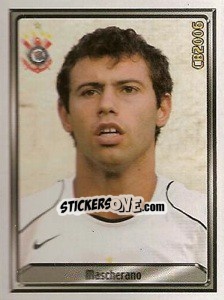 Cromo Javier Mascherano - Campeonato Brasileiro 2006 - Panini