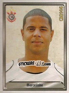 Cromo Marcelo Pereira Surcin - Campeonato Brasileiro 2006 - Panini