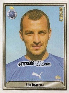 Sticker Edu Dracena - Campeonato Brasileiro 2006 n. 56 - Panini