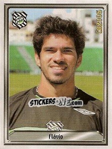 Cromo Flávio Pinto de Souza - Campeonato Brasileiro 2006 - Panini