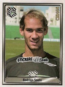 Cromo Rogrigo Ribeiro Souto - Campeonato Brasileiro 2006 - Panini