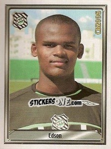 Sticker Edson Henrique da Silva - Campeonato Brasileiro 2006 - Panini