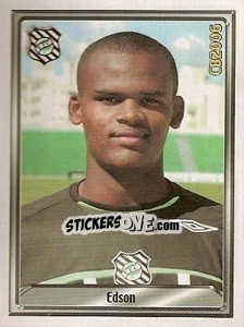 Cromo Edson Henrique da Silva - Campeonato Brasileiro 2006 - Panini