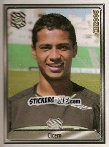 Cromo Cicero Santos - Campeonato Brasileiro 2006 - Panini